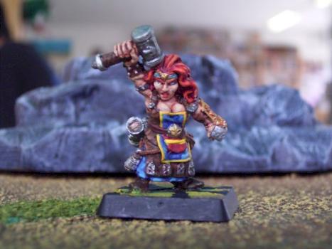 Mara Firetongue, Dwarf Mage by Bluttrinker