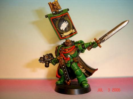 salamander space marine captain by habu