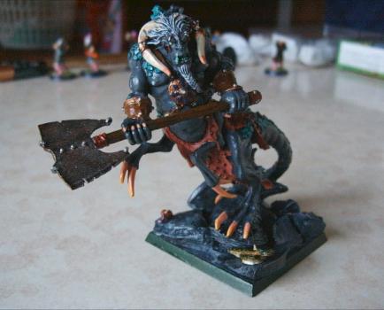 Dragon orge shaggot, of chaos undivided! by villageidiot