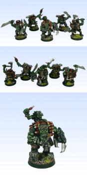 Ork Kommado Squad by Brokenblade