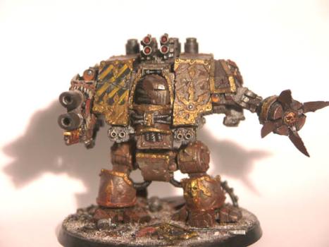 Iron warriors Dreadnought by Santa Klaus X