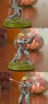 Warrior Lady by Sergus