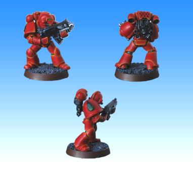 Blood Angels tactical space marine 2 by Sanguinius