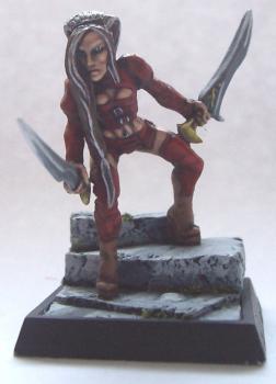 Dark Elf front by Ilharess
