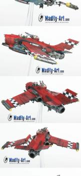 Ork Burna-Bommer (Ascending) by MadFlyArtStudio