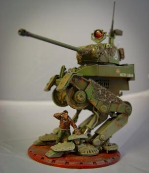 Dust Tactics Allies Medium Walker by greeble