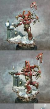Kharn the Betrayer by kitbasher