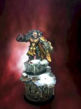 Wolf Guard by Blackwidowpainting