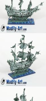 Dreadfleet Ship The Shadewraith by MadFlyArtStudio