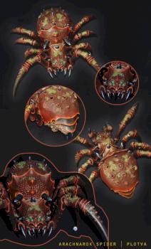 Arachnarok spider by Plotva