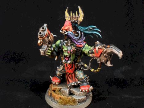 Ork Warboss by faeslayer