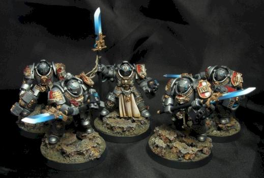 Warhammer 40k Grey Knight Paladin Terminator squad by ptdesignstudio