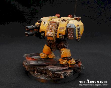 imperial fists dreadnought by TheArmyMaker