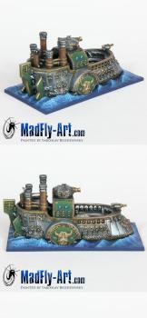 Dreadfleet Ship The Grimnirs Thunder by MadFlyArtStudio