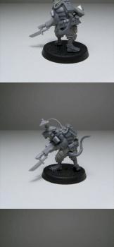 Skaven Commando by Mikko Luoma