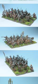 28mm Hail Caesar Imperial Roman Legionaries Regiment by wlodi
