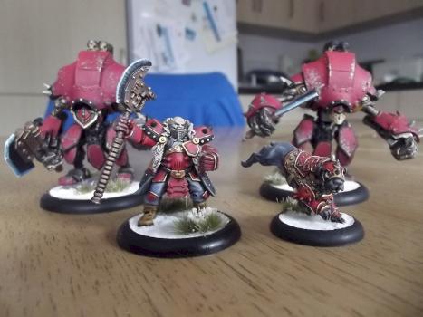 Khador Battlegroup by dabbler30