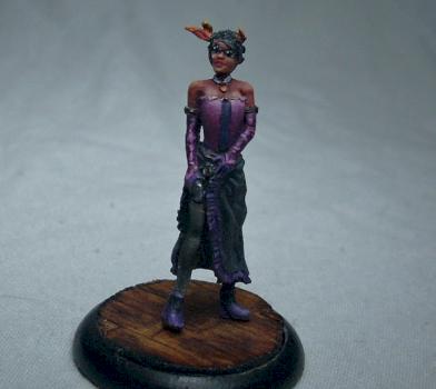 Colette's Show Girl w/ gun Malifaux by desimon