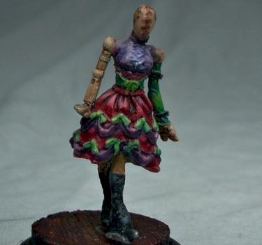 Colette's Show Girls Malifaux Green Mannequin by desimon