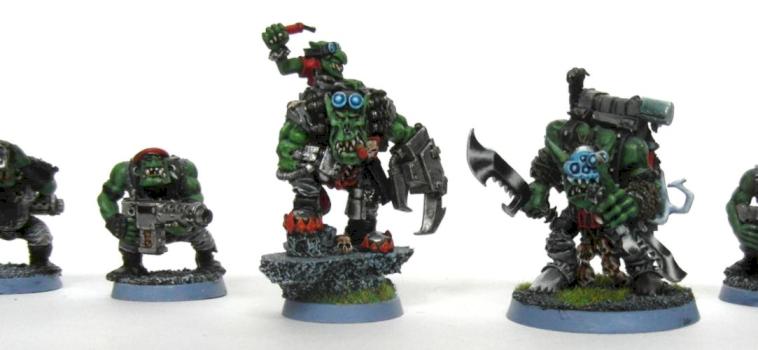 Ork Kommandos by baddruck