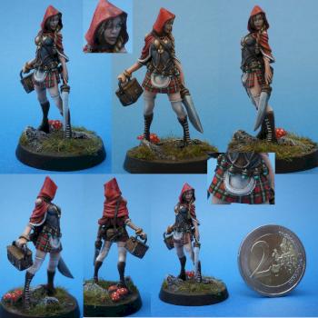 Caperucita Roja (Little Red Riding Hood) by algente
