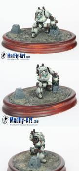 Death Guard Contemptor Dreadnought by MadFlyArtStudio