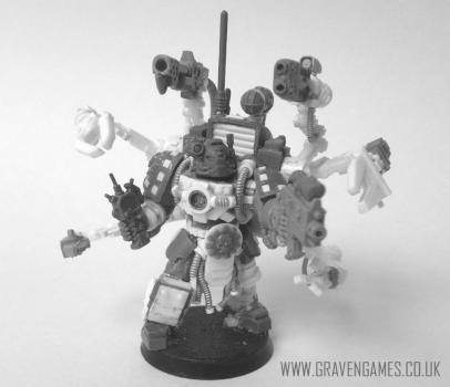 40k Space Marine Master of the Forge (MotF) Techmarine Conversion by gravengames