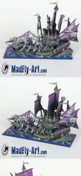 Dreadfleet Ship The Bloody Reaver by MadFlyArtStudio