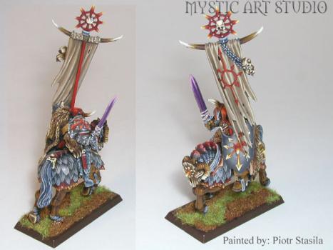 Chaos Knight Standard by Mystic Art Studio