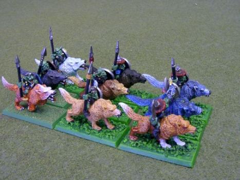 Goblin Wolf Riders by viumbiz