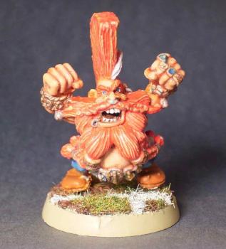 Blood Bowl Star Player Grim Ironjaw by TinySoldier