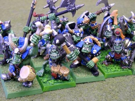 Orc Warrior unit with mixed weapons by viumbiz