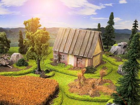 an old farm by Dirk