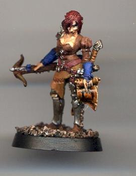 Kyla the bounty hunter by xarnan