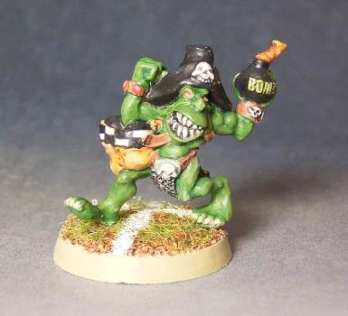 Blood Bowl Star Player Bomber Dribblesnot by TinySoldier