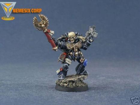 WARHAMMER 40K SM Chaplain MAS PAINTED by Blasfemos Shop