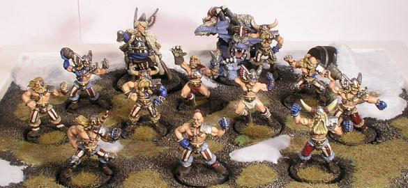 NORSE BLOODBOWL TEAM by FIGURAOBSCURA