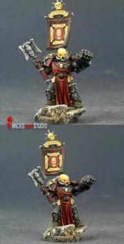 WARHAMMER 40K SM Chaplain MAS PAINTED#1 by Blasfemos Shop