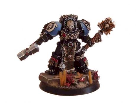 ultramarines terminator chaplain by miniatureheaven