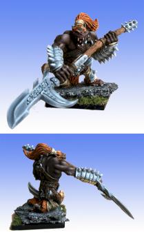 Dark orc warrior by phael_minis