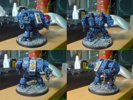 Ultramarines Dreadnought by gcop33