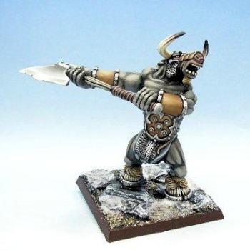 Ansvaar Minotaur (#2 with swinging axe) by inchhighgames