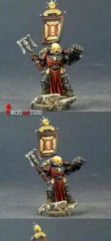 WARHAMMER 40K SM Chaplain MAS PAINTED#1 by Blasfemos Shop