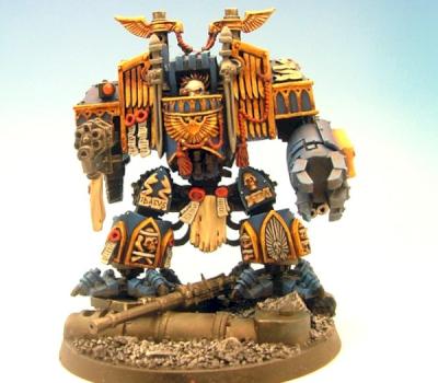 UltraMarines Venerable Dreadnought by toyogre