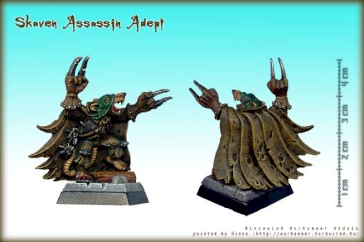 Skaven Assassin Adept for Mordheim Warband by Rince