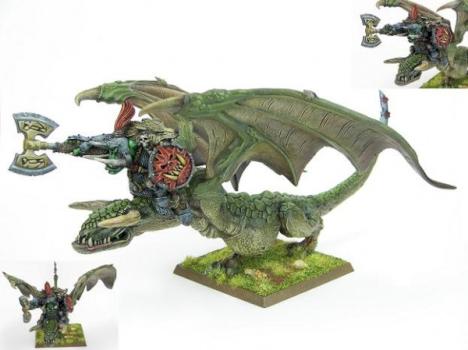 Black Orc WarBoss in Wyven by LordSat