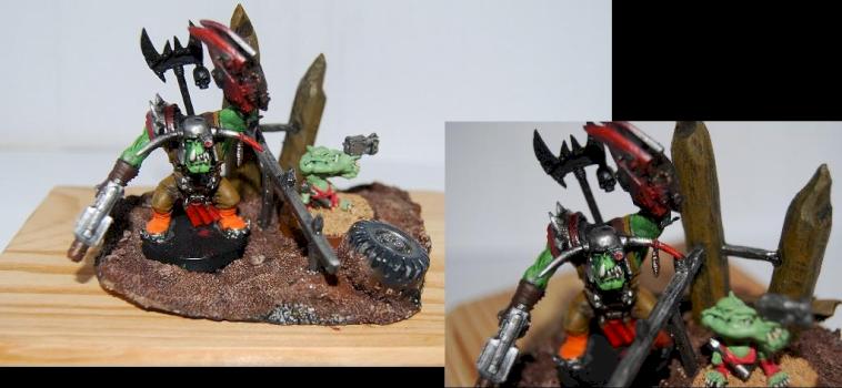 Ill teach ya shootin'! diorama WIP by Theodore Yansukevich