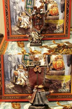 Warhammer - Dwarf Battle Standard Bearer by DresdenGreen