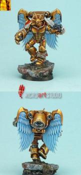 Blood Angels Sanguinary Guard by MiG