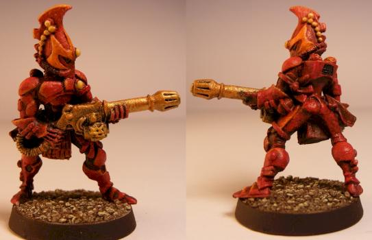 Eldar Fire Dragon by Vennemunon